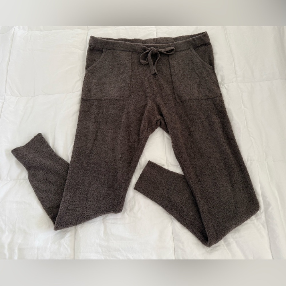 Barefoot Dreams Dark Grey Lounge Bottoms size Large